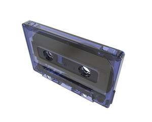 Cassette isolated on background. 3d rendering - illustration