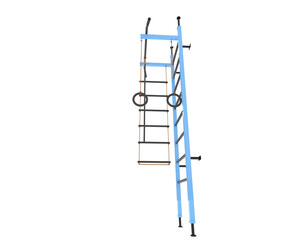 Gym equipment isolated on background. 3d rendering - illustration