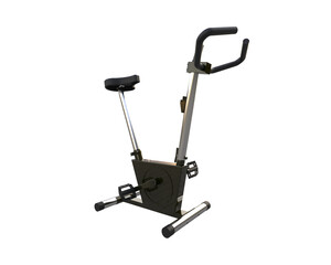 Magnetic bike isolated on background. 3d rendering - illustration