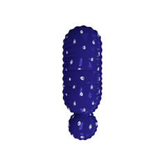 3D doodle polka dot pattern helium balloon 
