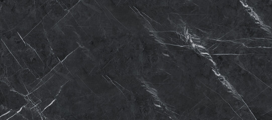black marble background. black Portoro marbl wallpaper and counter tops. black marble floor and wall tile. black travertino marble texture. natural granite stone. - obrazy, fototapety, plakaty
