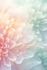 delicate beauty of a flower, its intricate petals and vibrant colors standing out against a dreamy, blurred background