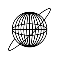 Abstract Vector Sphere Shape Object Transparent