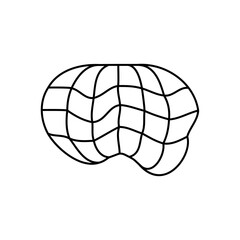 Abstract Vector Sphere Shape Object Transparent