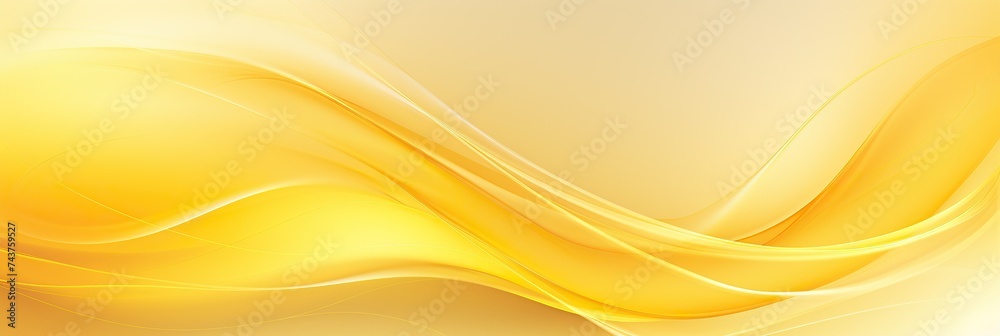 Poster A mesmerizing close-up of a dynamic yellow and white background, capturing the play of light and color in a harmonious blend