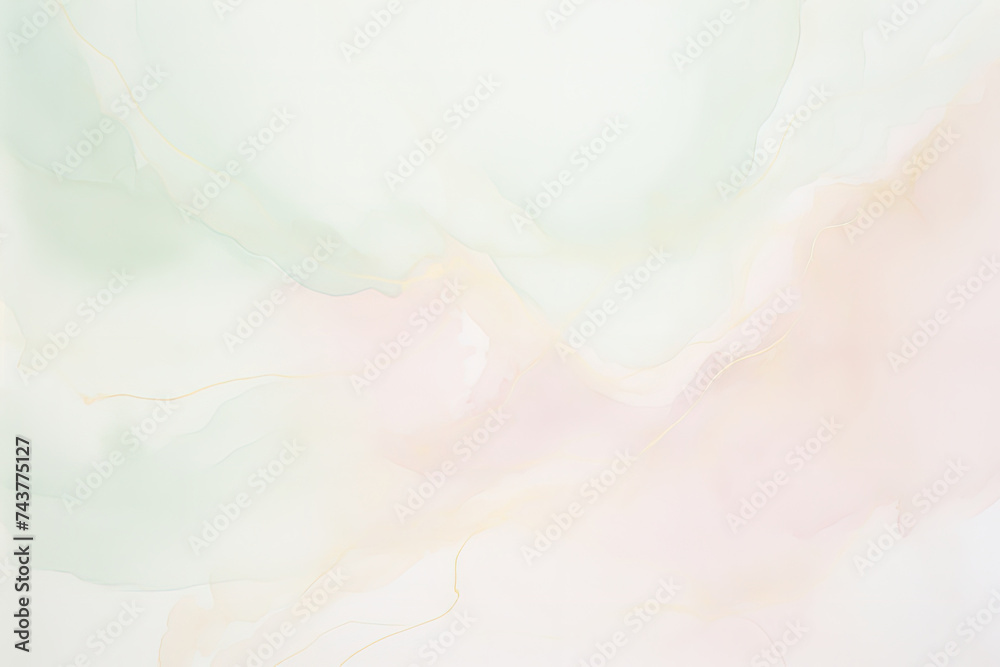 Poster this image features a soft and elegant white and pink background, with a delicate infusion of light 
