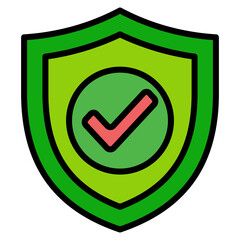 Insurance Icon Element For Design
