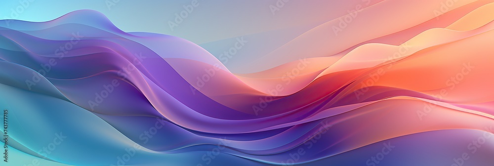 Leinwandbilder A close-up view of vibrant colors swirling together in a dynamic and mesmerizing display of light and shade