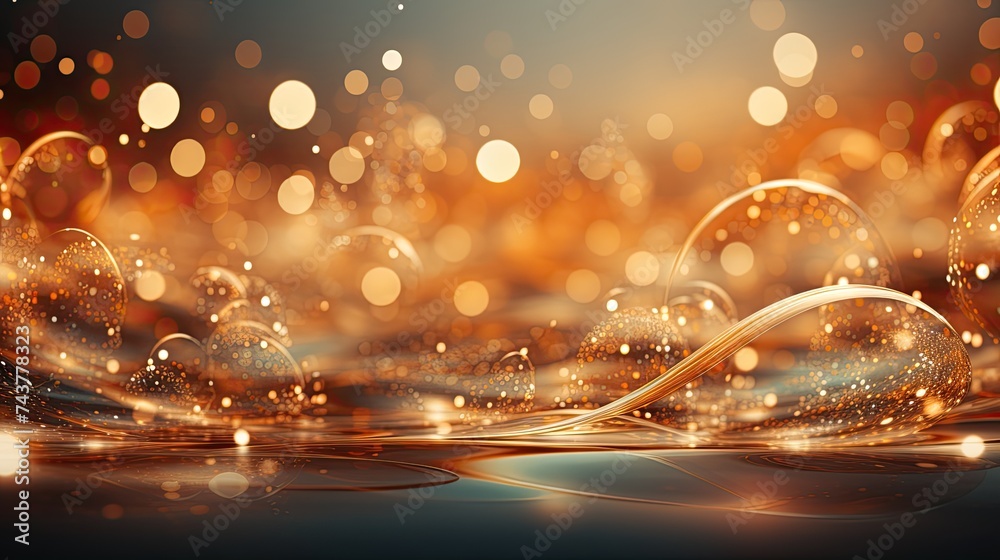 Aufkleber swirling, dreamlike bubbles suspended in mid-air create a mesmerizing and enchanting sight with thei