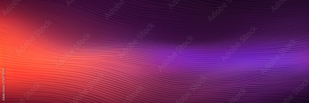 Aufkleber mesmerizing background of purple and orange waves, creating a dynamic and energetic visual experience