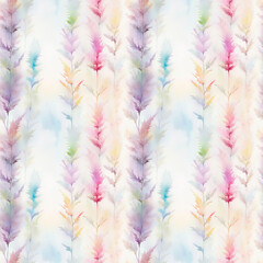 pink and white feathers