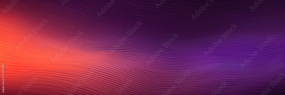 Leinwandbilder vibrant purple orange gradient background with wavy lines, creating a visually stunning and dynamic 