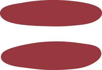 cute heart letter sign symbol equal