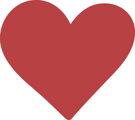 cute heart letter sign symbol dot