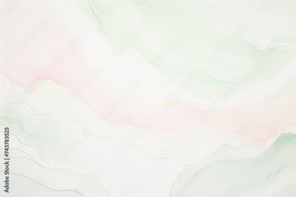 Poster white and pink marble background, showcasing intricate veins and patterns. the soft pastel colors bl