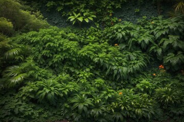 Green Wall Backgrounds & Frames