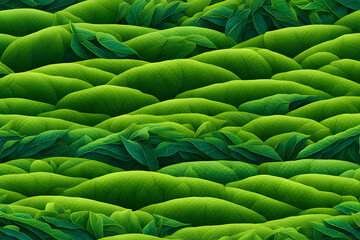 Seamless Pattern green nature background 06