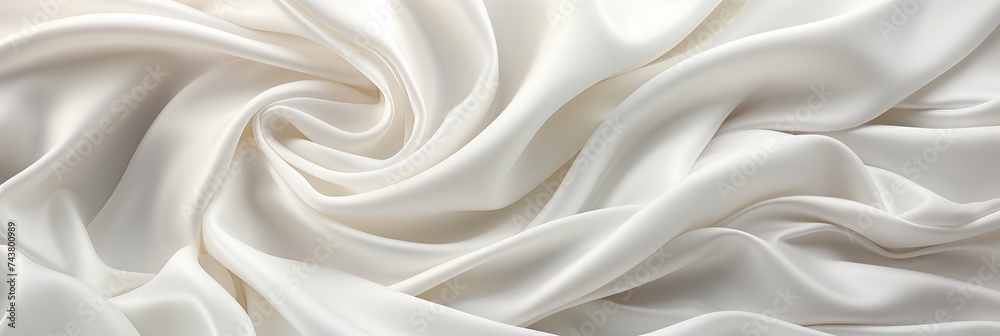 Fototapete intricate details of delicate white fabric, creating a dreamy and ethereal atmosphere with its soft 