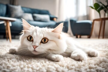 cat on the couch