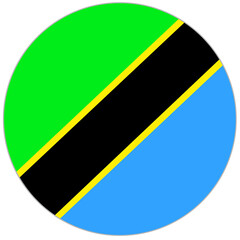Tanzania's flag is circular