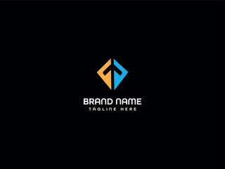 Fototapeta premium minimal business creative logo design