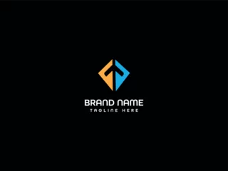 Fotobehang minimal business creative logo design © MDLALMIA
