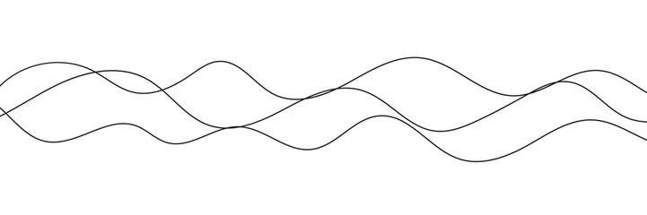 curvy line design elements with texture. Thin line wavy abstract. futuristic Stylized line art background. curvy abstract line wave graphic gray background. Vector illustration