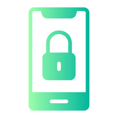 smartphone gradient icon