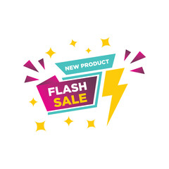Fototapeta na wymiar New product flash sale abstract background professional design banner