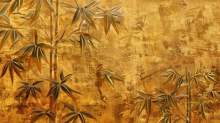 texture with bamboo pattern
