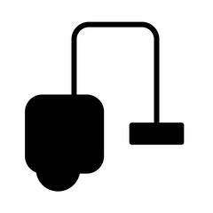 Chores Vacuum Cleaning Glyph Icon