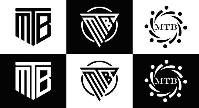 MTB logo. M T B design. White MTB letter. MTB, M T B letter logo design. Initial letter MTB linked circle uppercase monogram logo. M T B letter logo vector design. top logo, Most Recent, Featured,