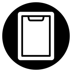 tablet glyph icon