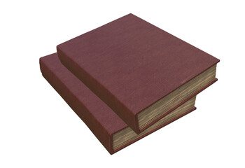 Book For Mockup On White Background
