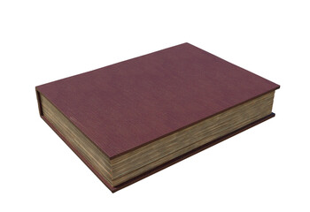 Book For Mockup On White Background