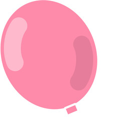 Pink balloon icon
