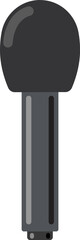 Microphone icon. Mic symbol. Vector illustration for web site or mobile app.