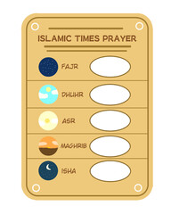 five daily prayer schedule