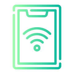 tablet gradient icon