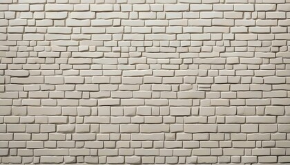 White Textured Brick Wall Background