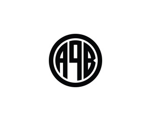 AQB Logo design vector template