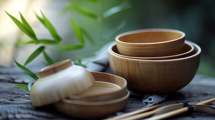 Bamboo Crockery -