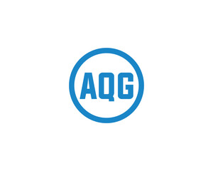 AQG Logo design vector template