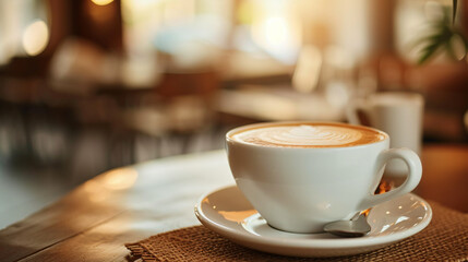  Beautiful Cups of Coffee with Latte Macchiato Service.