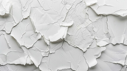 White paper texture background. Generative AI.