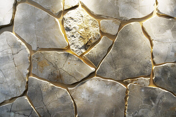 Background stone wall pattern marble floor
