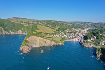 Small little cute town of Combe Martin