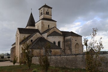 Fototapeta na wymiar church of st Vorles, France 