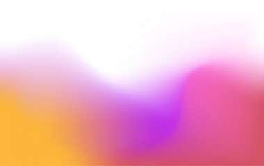 Colorful light gradients transparent background