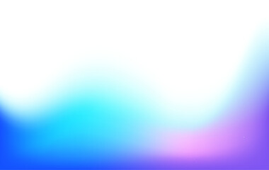Colorful light gradients transparent background